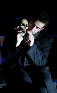 Hamlet with skull, 2010, photo Bradley Ball
