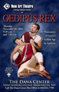 Poster for Oedipus Rex, 2004