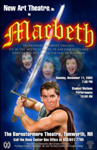 Poster for Macbeth, 2003